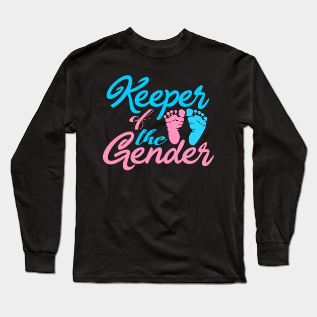 Keeper of the Gender Bridal Shower Long Sleeve T-Shirt by DANPUBLIC